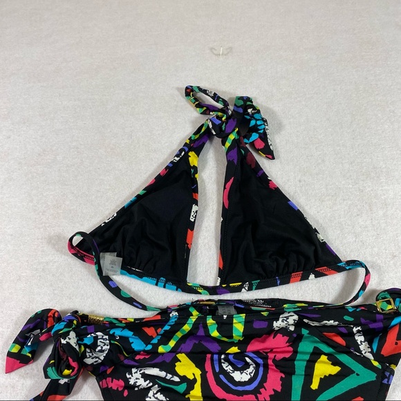Victoria Secret MultiColor Triangle Bikini Suit Medium size Two piece swimsuit - Picture 10 of 11